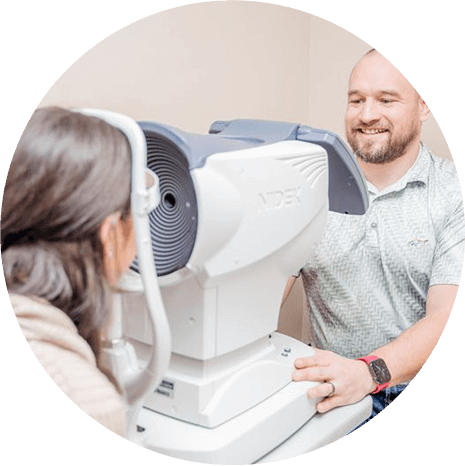 true eye experts eye scan with eye doctor