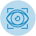 Diabetic eye care icon